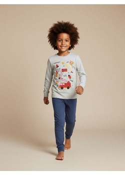 Sinsay - Bawełniana piżama dwuczęściowa - szary ze sklepu Sinsay w kategorii Piżamy dziecięce - zdjęcie 187523409