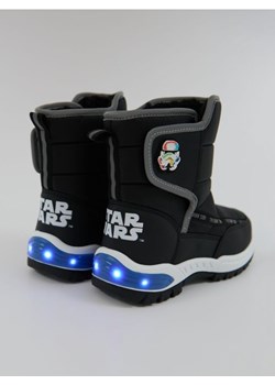 Sinsay - Ocieplane śniegowce ze świecącą podeszwą Star Wars - czarny ze sklepu Sinsay w kategorii Buty zimowe dziecięce - zdjęcie 187523439