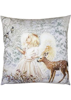 Clayre &amp; Eef Poszewka ze wzorem na poduszkę - 45 x 45 cm ze sklepu Limango Polska w kategorii Poduszki dekoracyjne - zdjęcie 187523578