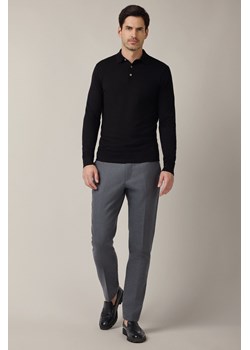 Spodnie Ciemnoszare Wełniane z Elastycznym Pasem Artemio ze sklepu Lancerto S.A. w kategorii Spodnie męskie - zdjęcie 187524049