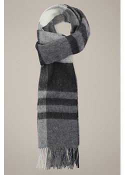 Szal Wełniany Szary w Kratę ze sklepu Lancerto S.A. w kategorii Dodatki męskie - zdjęcie 187524059