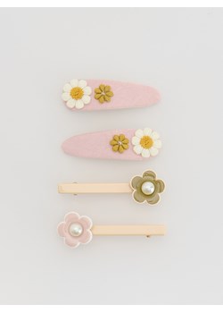 Reserved - Zestaw spinek do włosów 4 pack - wielobarwny ze sklepu Reserved w kategorii Ozdoby do włosów dziewczęce - zdjęcie 187524155