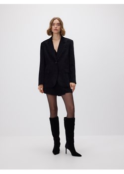 Reserved - Jednorzędowa marynarka - czarny ze sklepu Reserved w kategorii Kurtki damskie - zdjęcie 187524295