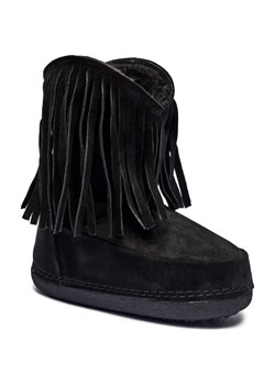 INUIKII Śniegowce Cowboy Fringes Boot | zamsz ze sklepu Gomez Fashion Store w kategorii Śniegowce damskie - zdjęcie 187524615