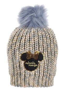 Disney Minnie Mouse Czapka &quot;Minnie&quot; w kolorze szarym ze sklepu Limango Polska w kategorii Czapki dziecięce - zdjęcie 187525068