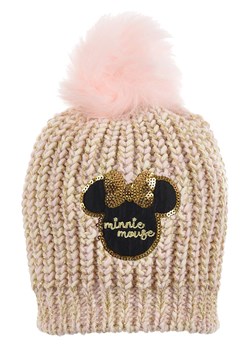 Disney Minnie Mouse Czapka &quot;Minnie&quot; w kolorze beżowym ze sklepu Limango Polska w kategorii Czapki dziecięce - zdjęcie 187525069