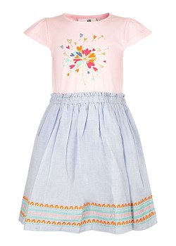 happy girls by Eisend Sukienka w kolorze błękitno-jasnoróżowym ze sklepu Limango Polska w kategorii Sukienki dziewczęce - zdjęcie 187525186