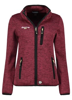 Geographical Norway Kurtka polarowa "Teden" w kolorze bordowym ze sklepu Limango Polska w kategorii Kurtki damskie - zdjęcie 187525318