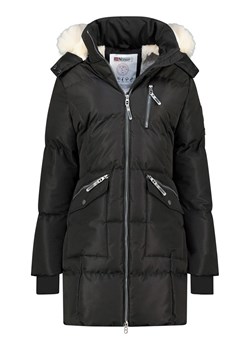 Geographical Norway Płaszcz pikowany &quot;Balaland&quot; w kolorze czarnym ze sklepu Limango Polska w kategorii Kurtki damskie - zdjęcie 187525326