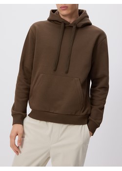 Reserved - Bluza regular z kapturem - brązowy ze sklepu Reserved w kategorii Bluzy męskie - zdjęcie 187525947