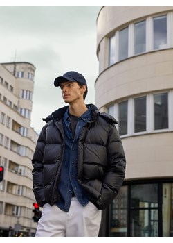 Reserved - Pikowana kurtka z puchem - czarny ze sklepu Reserved w kategorii Kurtki męskie - zdjęcie 187525987