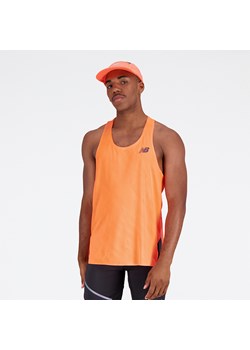 Koszulka męska New Balance MT23280NDF – pomarańczowe ze sklepu New Balance Poland w kategorii T-shirty męskie - zdjęcie 187526116