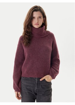 ONLY Golf Gila 15358571 Fioletowy Regular Fit ze sklepu MODIVO w kategorii Swetry damskie - zdjęcie 187526307