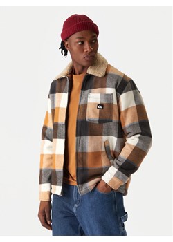 Quiksilver Kurtka przejściowa Dna Sherpa Harrington EQYJK04201 Brązowy Regular Fit ze sklepu MODIVO w kategorii Kurtki męskie - zdjęcie 187526319