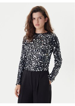 ONLY Bluzka Catina 15358382 Czarny Slim Fit ze sklepu MODIVO w kategorii Bluzki damskie - zdjęcie 187526345