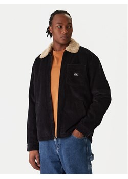 Quiksilver Kurtka przejściowa Dna Sherpa Harrington EQYJK04201 Czarny Regular Fit ze sklepu MODIVO w kategorii Kurtki męskie - zdjęcie 187526356