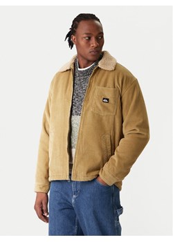 Quiksilver Kurtka przejściowa Dna Sherpa Harrington EQYJK04201 Beżowy Regular Fit ze sklepu MODIVO w kategorii Kurtki męskie - zdjęcie 187526375