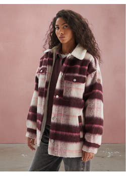 Roxy Kurtka przejściowa Passage Of Time ERJJK03670 Bordowy Relaxed Fit ze sklepu MODIVO w kategorii Kurtki damskie - zdjęcie 187526386