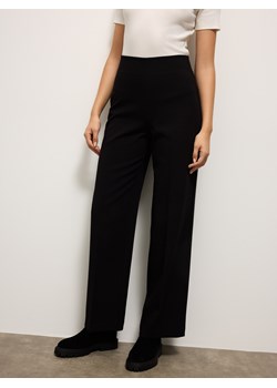 Mohito - Czarne spodnie wide leg - czarny ze sklepu Mohito w kategorii Spodnie damskie - zdjęcie 187527169