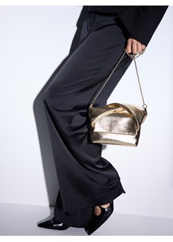 Mohito - Złota torebka z łańcuszkiem - złoty ze sklepu Mohito w kategorii Listonoszki - zdjęcie 187527275