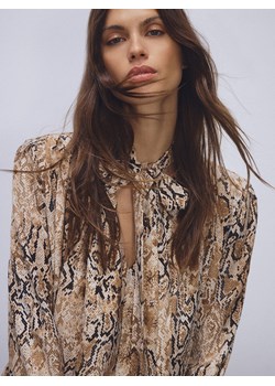 Reserved - Bluzka w zwierzęcy wzór - wielobarwny ze sklepu Reserved w kategorii Bluzki damskie - zdjęcie 187527376