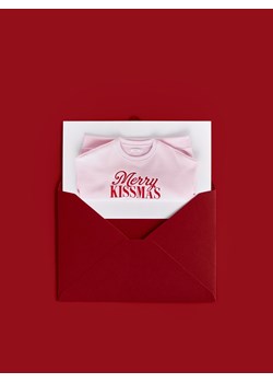 Reserved - Bluza z haftowanym napisem - różowy ze sklepu Reserved w kategorii Bluzy damskie - zdjęcie 187527729