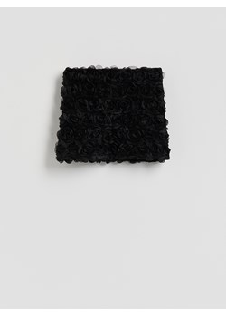 Reserved - Spódnica w kwiaty - czarny ze sklepu Reserved w kategorii Spódnice - zdjęcie 187528018