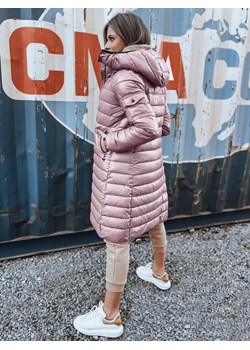 Kurtka zimowa damska pikowana LESSI różowa Dstreet TY5525 ze sklepu DSTREET.PL w kategorii Kurtki damskie - zdjęcie 187528026