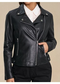 Sinsay - Ramoneska z imitacji skóry - srebrny ze sklepu Sinsay w kategorii Kurtki damskie - zdjęcie 187528499