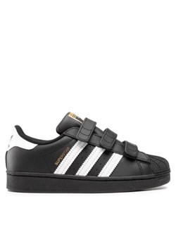 Sneakersy adidas Superstar Cf C EF4840 Czarny ze sklepu eobuwie.pl w kategorii Buty sportowe dziecięce - zdjęcie 187529029