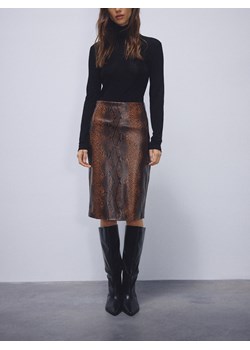 Reserved - Spódnica ze zwierzęcym wzorem - wielobarwny ze sklepu Reserved w kategorii Spódnice - zdjęcie 187529719