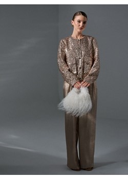 Sinsay - Futrzana torebka na łańcuszku - biały ze sklepu Sinsay w kategorii Torebki damskie - zdjęcie 187530177