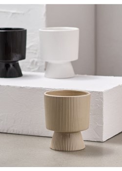 Sinsay - Osłonka doniczki - kremowy ze sklepu Sinsay w kategorii Doniczki i osłonki - zdjęcie 187530209