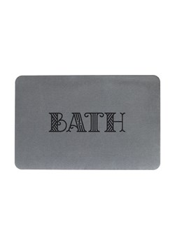 Artsy Dywanik łazienkowy &quot;Bath&quot; w kolorze szarym - 60 x 39 cm ze sklepu Limango Polska w kategorii Akcesoria łazienkowe - zdjęcie 187530379