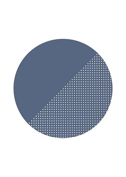 TODDLEKIND Mata &quot;Spotted Blue Pansay&quot; w kolorze niebieskim do zabawy - Ø 105 cm ze sklepu Limango Polska w kategorii Tekstylia dziecięce - zdjęcie 187530516