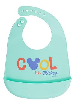 Disney Mickey Mouse Śliniaczek &quot;Mickey&quot; w kolorze turkusowym - 23 x 31 cm ze sklepu Limango Polska w kategorii Zabawki - zdjęcie 187530558