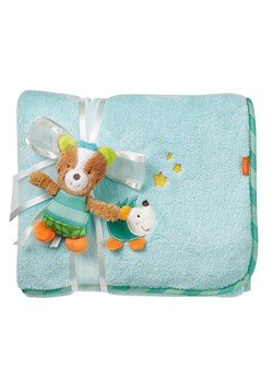 Fehn Koc &quot;Fuchs&quot; w kolorze turkusowym - 100 x 75 cm ze sklepu Limango Polska w kategorii Zabawki - zdjęcie 187530615