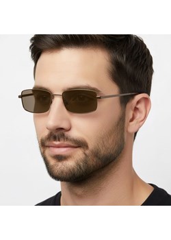 Plusy +0.50 Fotochromowe okulary do czytania z flexami ST342A brązowe ze sklepu Stylion w kategorii Okulary korekcyjne damskie - zdjęcie 187531757