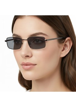 Plusy +2.00 Fotochromowe okulary do czytania z flexami ST342 czarne ze sklepu Stylion w kategorii Okulary korekcyjne damskie - zdjęcie 187531759