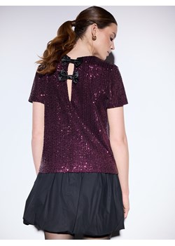 Mohito - Bluzka z ozdobnym tyłem - mahoń ze sklepu Mohito w kategorii Bluzki damskie - zdjęcie 187531897