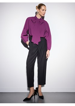 Mohito - Czarne spodnie balloon - czarny ze sklepu Mohito w kategorii Spodnie damskie - zdjęcie 187531938