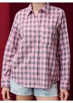 Sinsay - Bawełniana koszula w kratę - wielobarwny ze sklepu Sinsay w kategorii Koszule damskie - zdjęcie 187533136