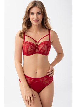 Gorsenia biustonosz miękki soft z paskami Amira K959, Kolor czerwony, Rozmiar 100D, Gorsenia ze sklepu Intymna w kategorii Biustonosze - zdjęcie 187533905