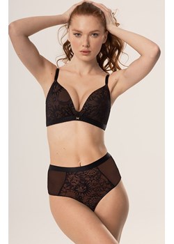 Mefemi majtki brazyliany wysokie Vanessa, Kolor czarny, Rozmiar S, Mefemi ze sklepu Intymna w kategorii Majtki damskie - zdjęcie 187533996