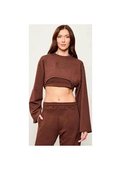 Hugo Blue Bluza Daleisy_B | Cropped Fit ze sklepu Gomez Fashion Store w kategorii Bluzy damskie - zdjęcie 187535095