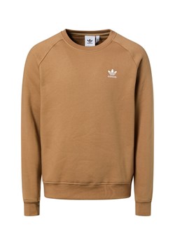 adidas Originals Bluza męska Mężczyźni wielbłądzi jednolity ze sklepu vangraaf w kategorii Bluzy męskie - zdjęcie 187535435