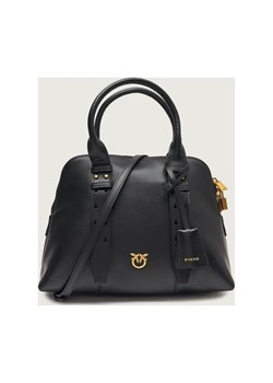 Pinko Skórzany kuferek BOWLING BAG MEDIUM ze sklepu Gomez Fashion Store w kategorii Kuferki - zdjęcie 187536538