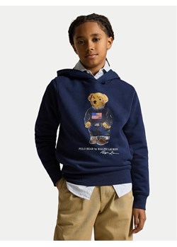 Polo Ralph Lauren Bluza 323A10529001 Granatowy Regular Fit ze sklepu MODIVO w kategorii Bluzy chłopięce - zdjęcie 187537975