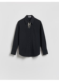 Reserved - Koszula w prążek - szary ze sklepu Reserved w kategorii Koszule damskie - zdjęcie 187539778