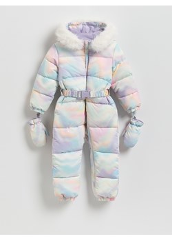 Reserved - Kolorowy kombinezon z rękawiczkami - wielobarwny ze sklepu Reserved w kategorii Kombinezony dziewczęce - zdjęcie 187539856